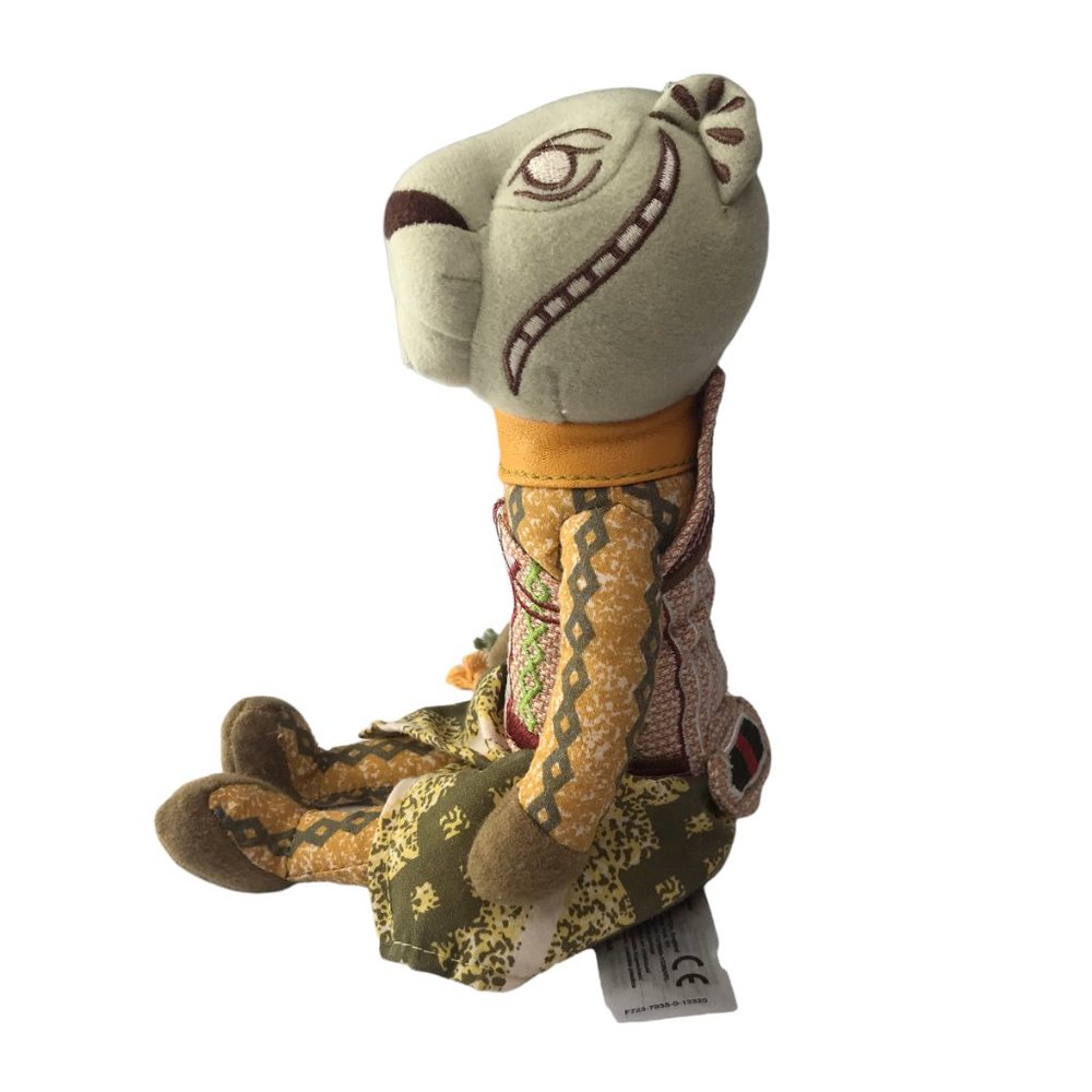 Disney The Lion King Bean Bag Plush Figure Broadway Orange Gray Lion.  Small.